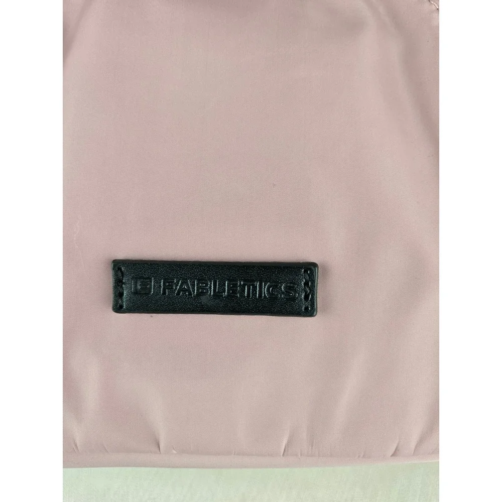Fabletics‎ Pink Nylon Mini Backpack Sling Bag Adjustable Strap